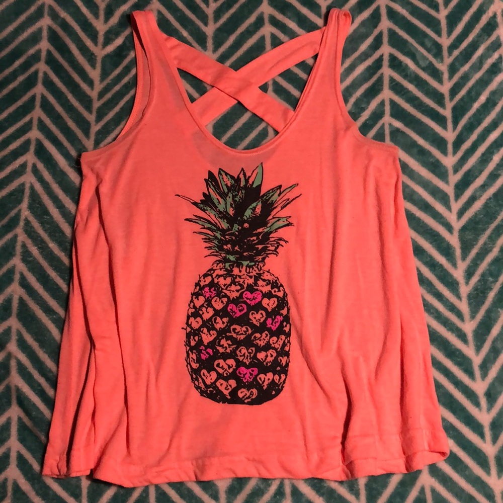 Crisscross back Tank Top